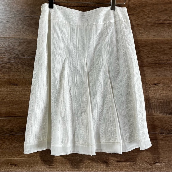Style & Co White Flare Lined Skirt Stretch‎ - Picture 2 of 12